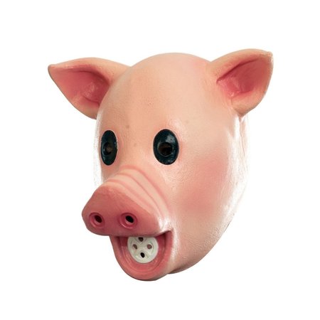 GHOULISH PRODUCTIONS Adult Squeaky Pig Mask - One Size 641667